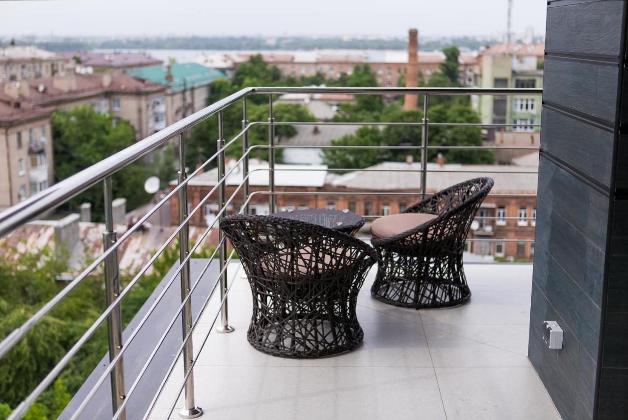 Пентхауз С Террасой Район Мост Сити Dnipro Exterior foto